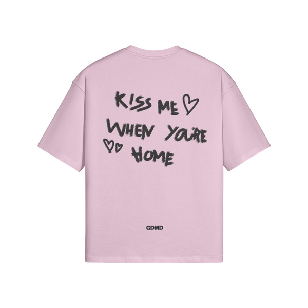 Boxy T-Shirt Kiss me when youre home