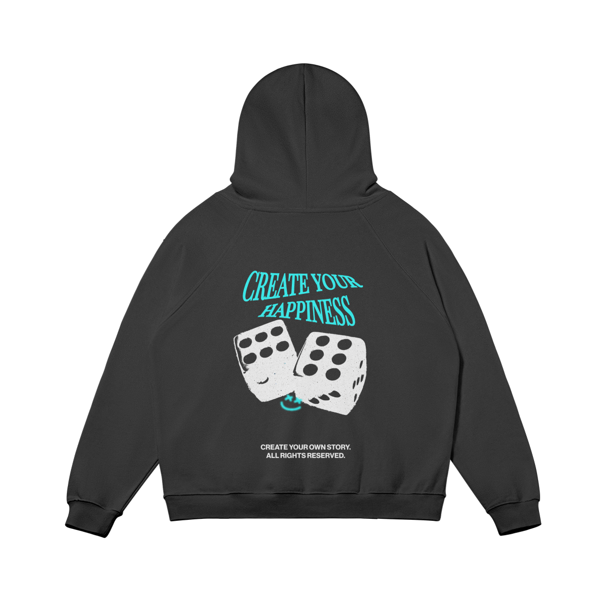 Oversized Hoodie Create your own luck