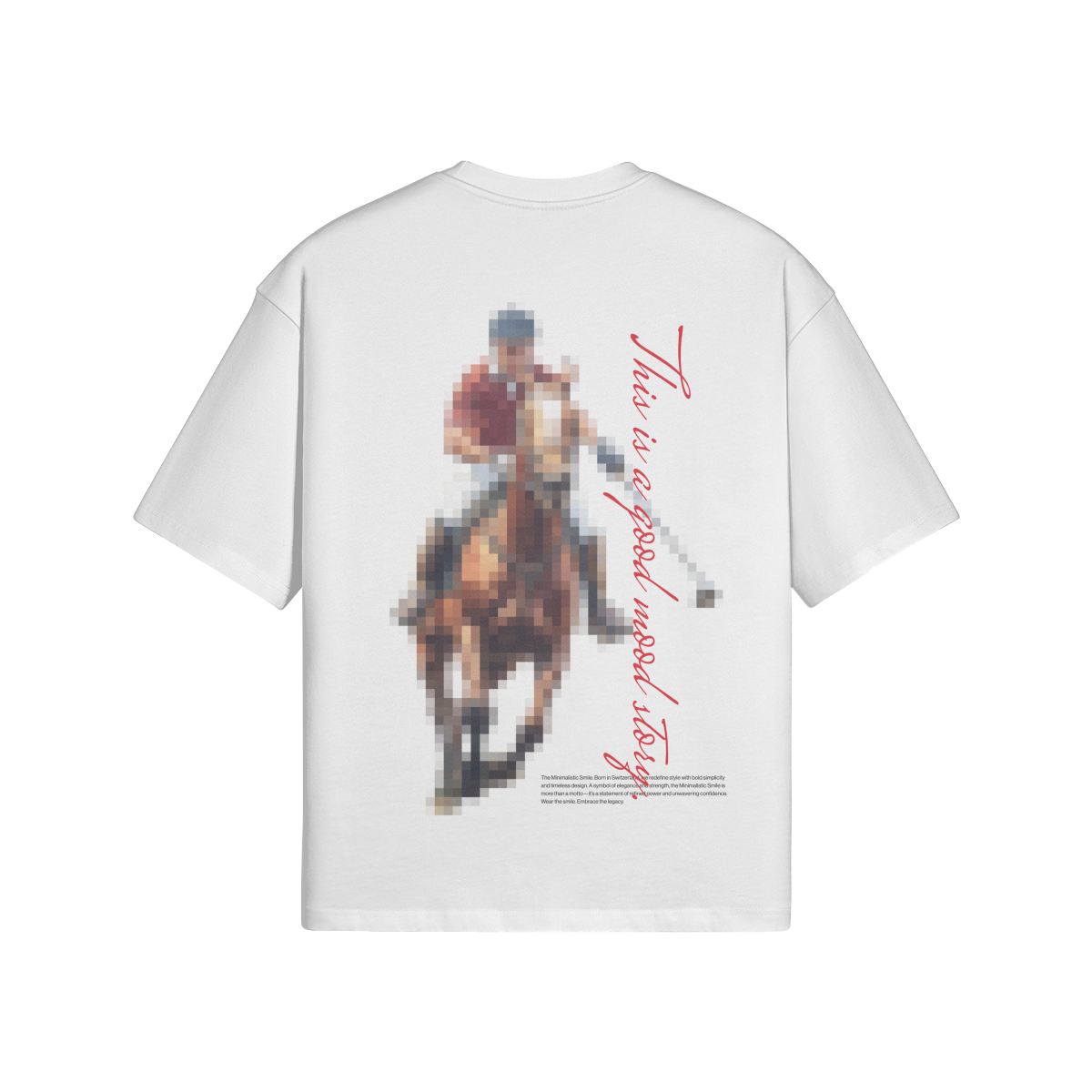 Boxy T-Shirt Jockey White